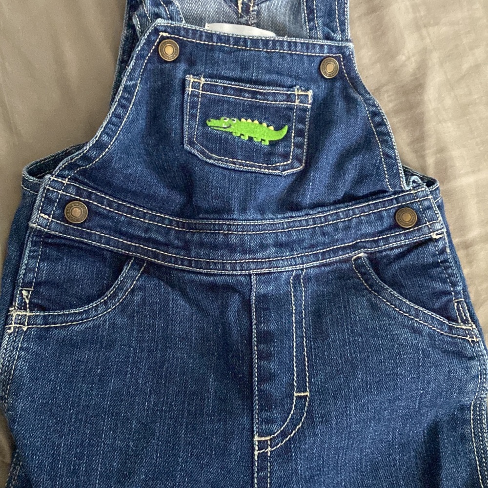 2 - Baby Boys Denim Overalls